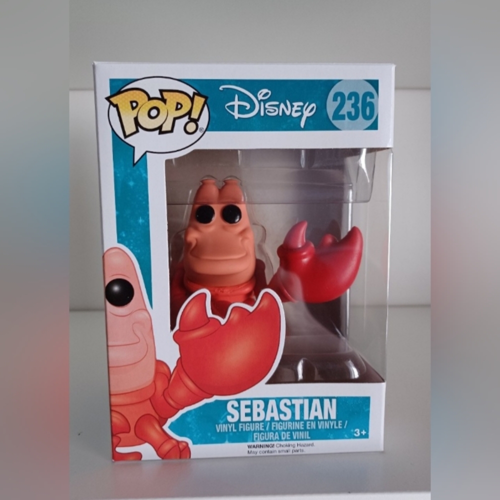 Disney Sebastian From The Little Mermaid 236 Vinyl Figure Funko Pop Collectible